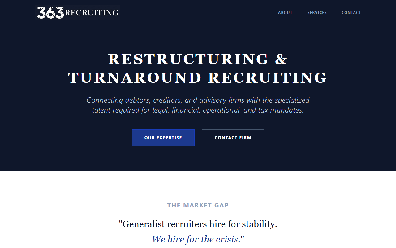 363recruiting.com screenshot
