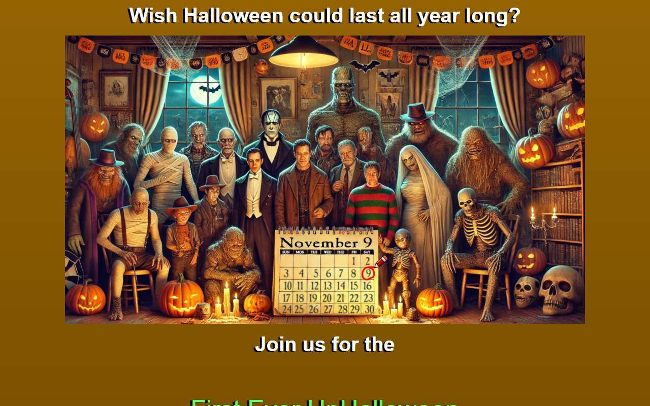 364unhalloweens.com screenshot