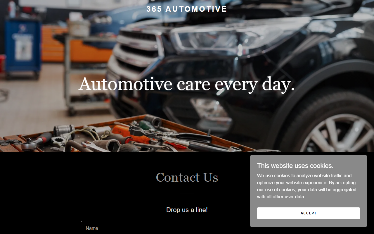 365-automotive.com screenshot