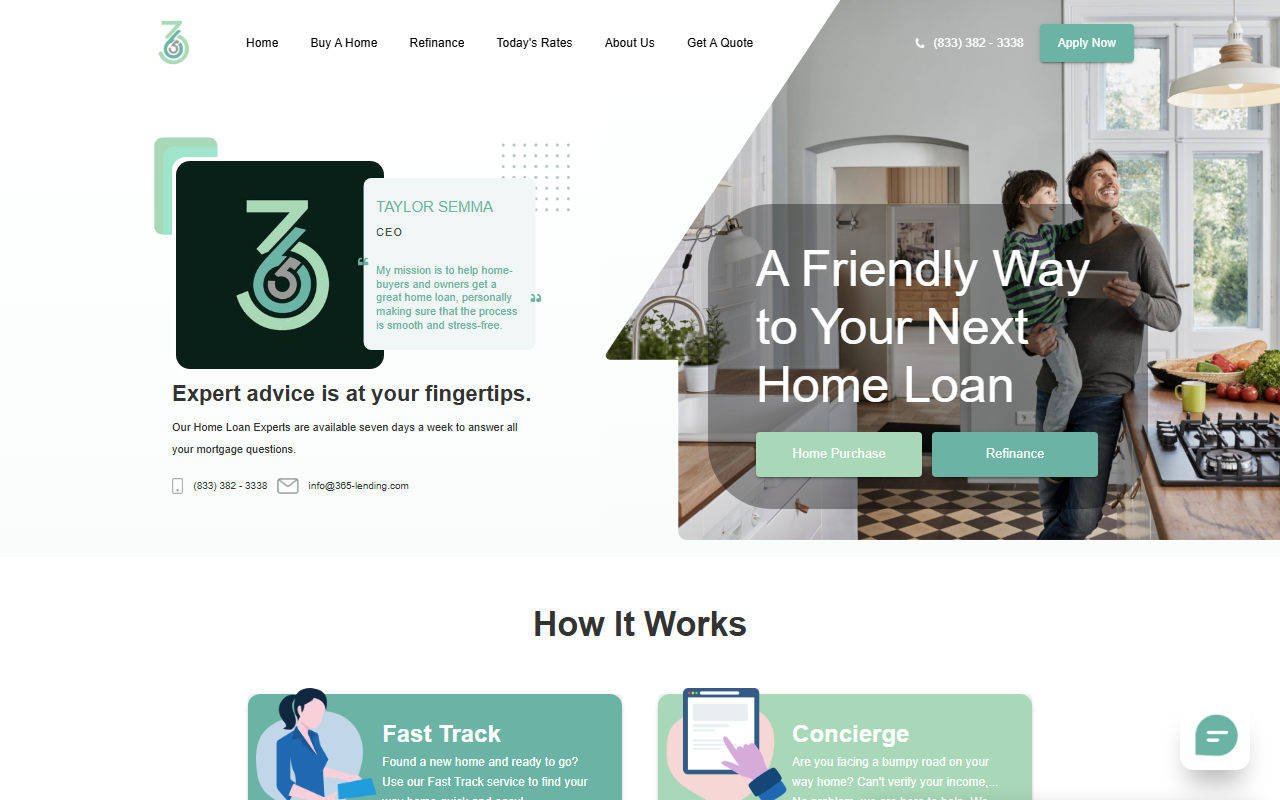 365-lending.com screenshot