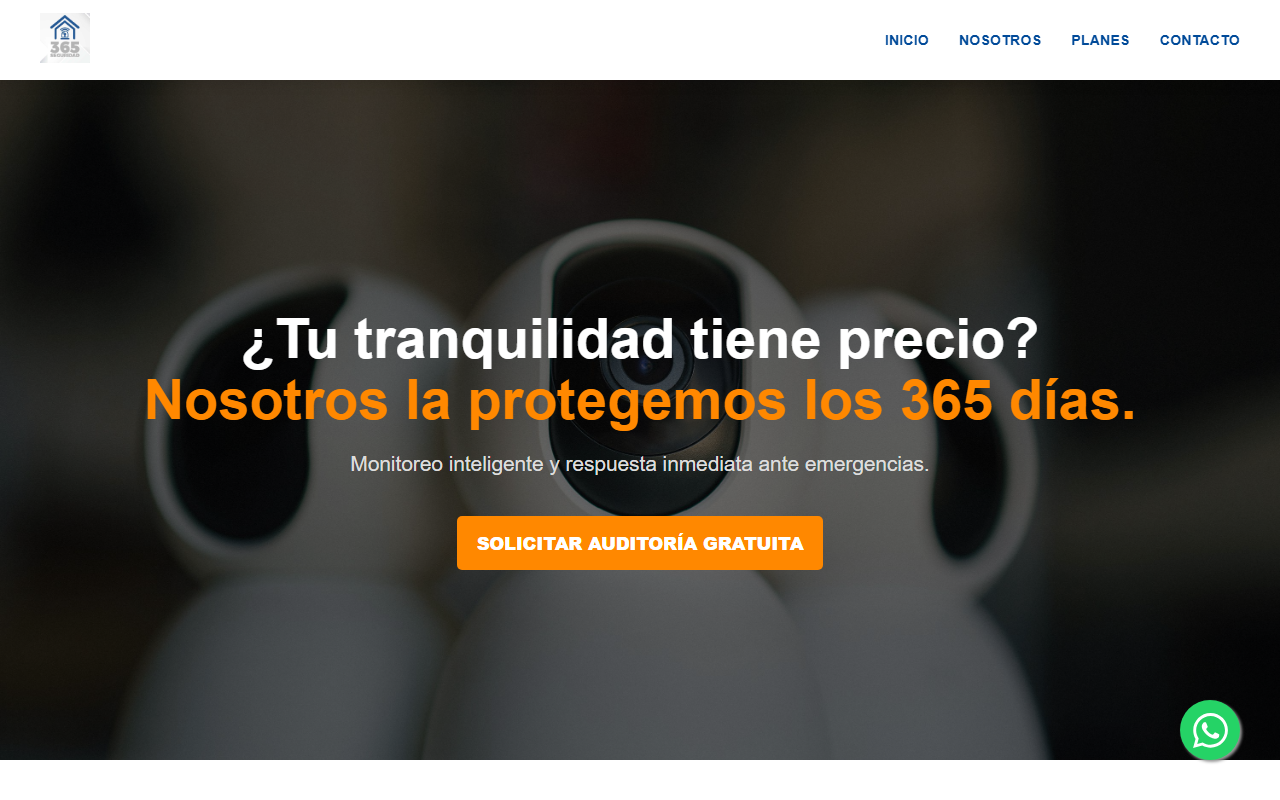 365-seguridad.com screenshot
