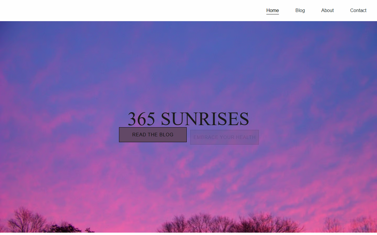 365-sunrises.com screenshot