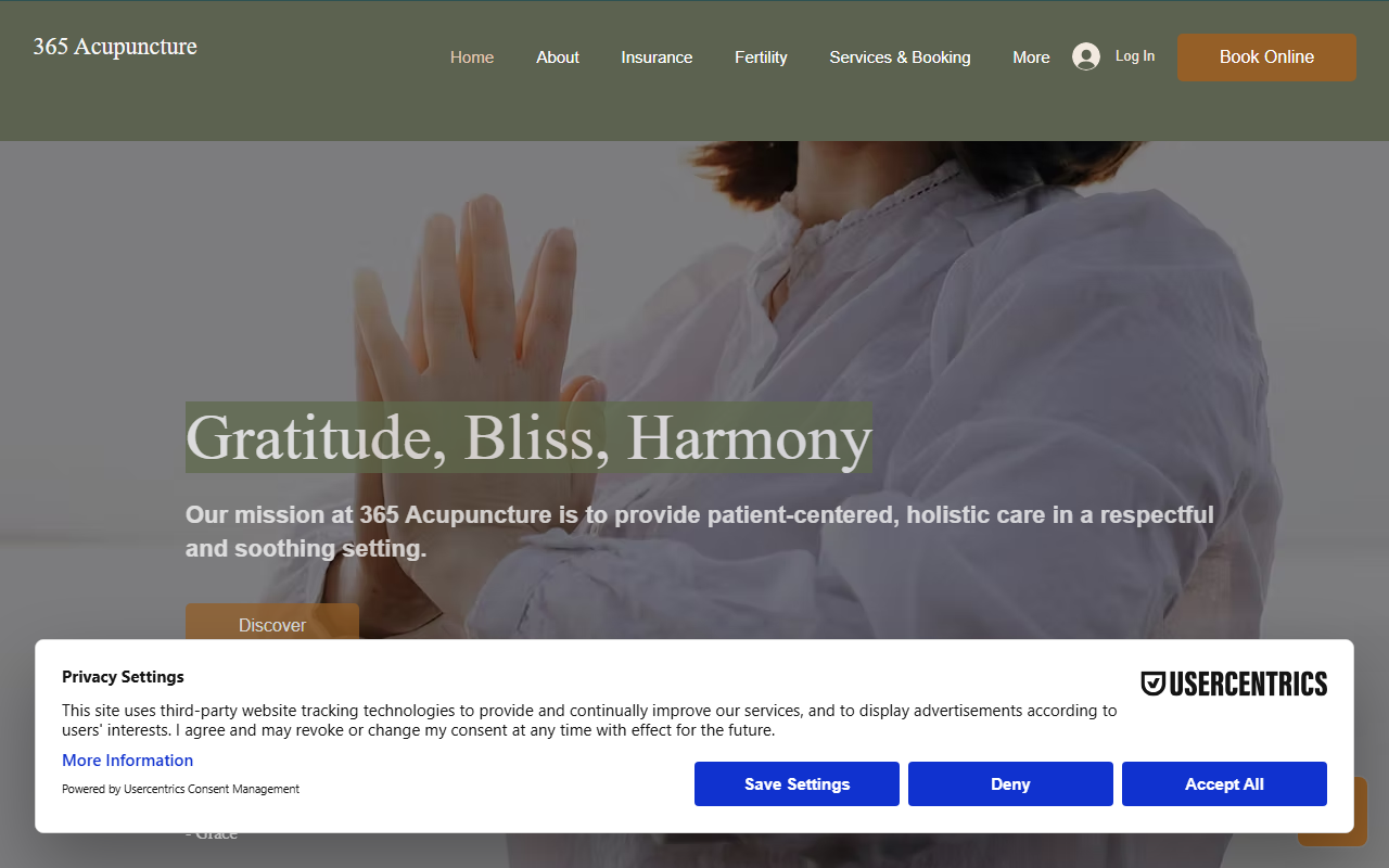 365acupuncture.com screenshot