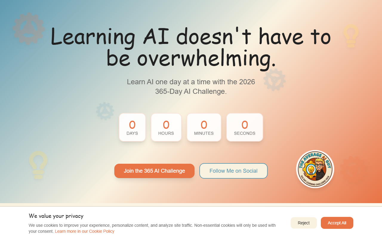 365aichallenge.com screenshot