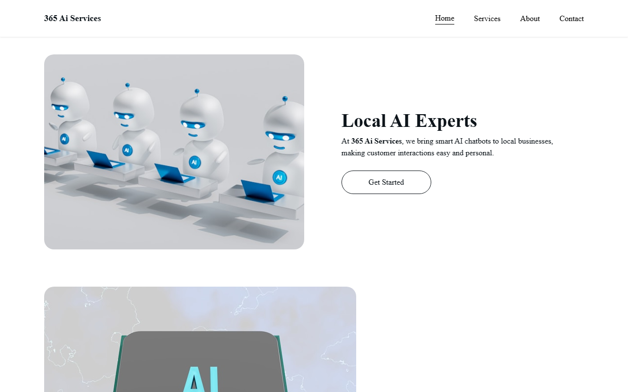 365aiservices.com screenshot