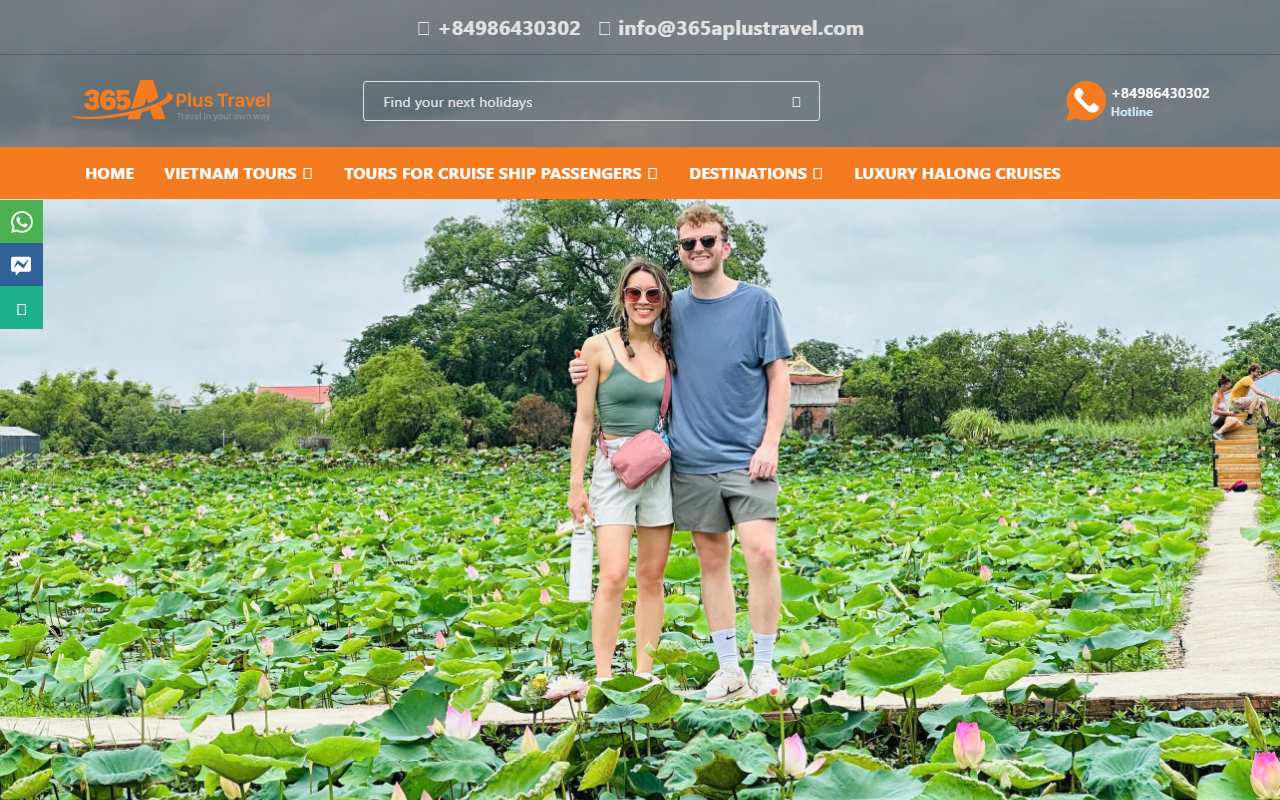 365aplustravel.com screenshot