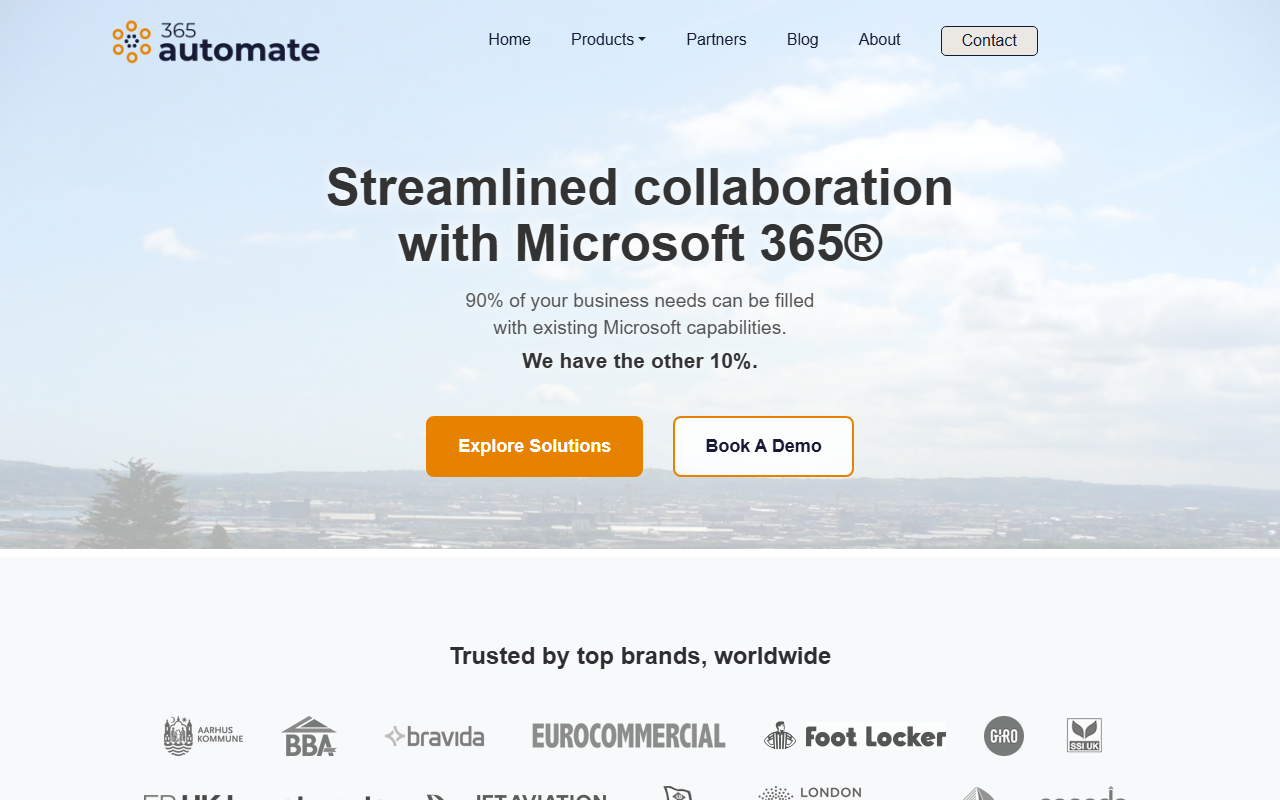 365automate.com screenshot