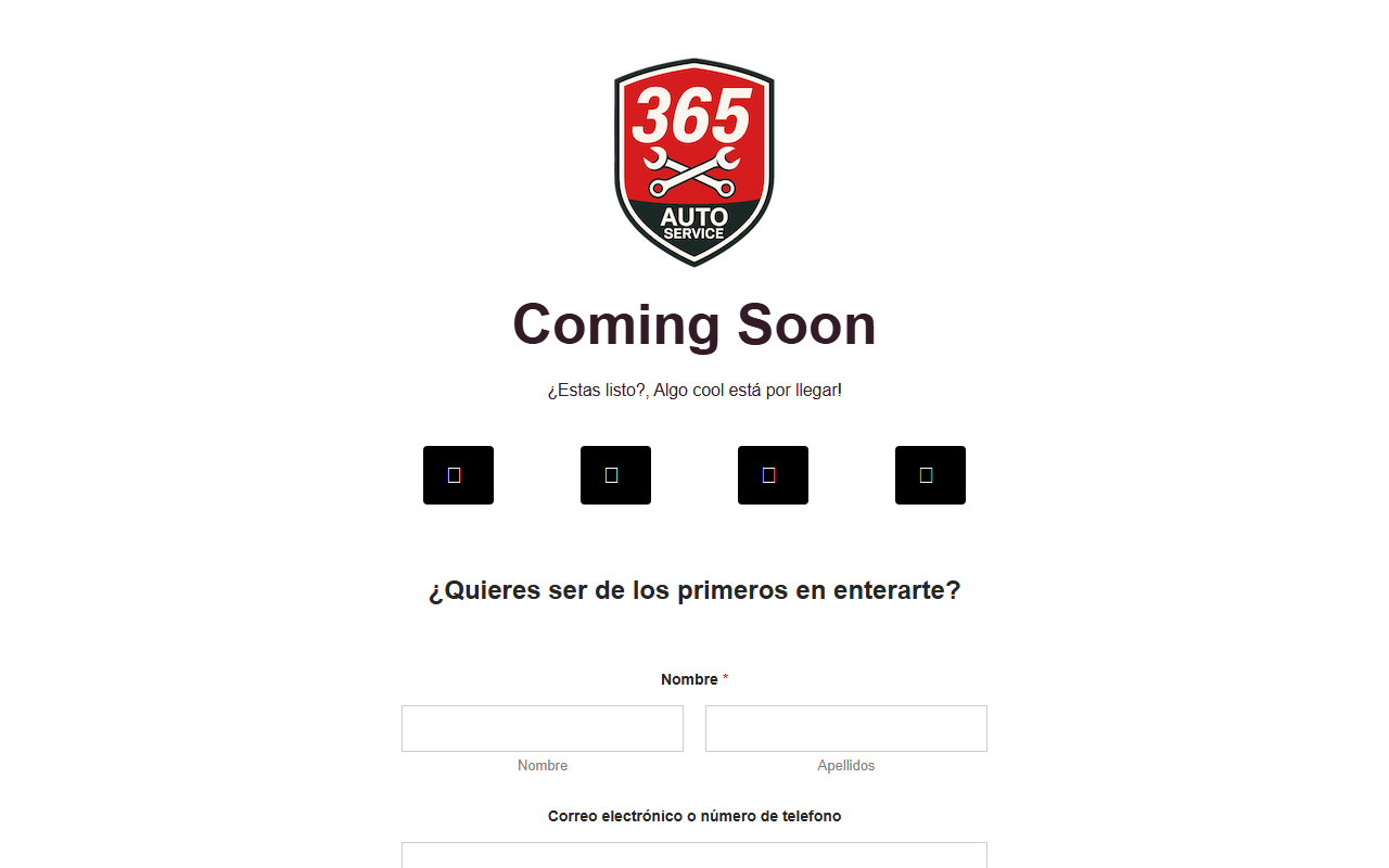 365autoservice.com screenshot