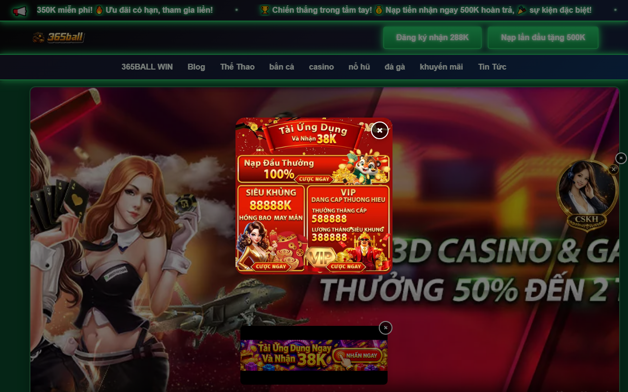365ballbet.com screenshot