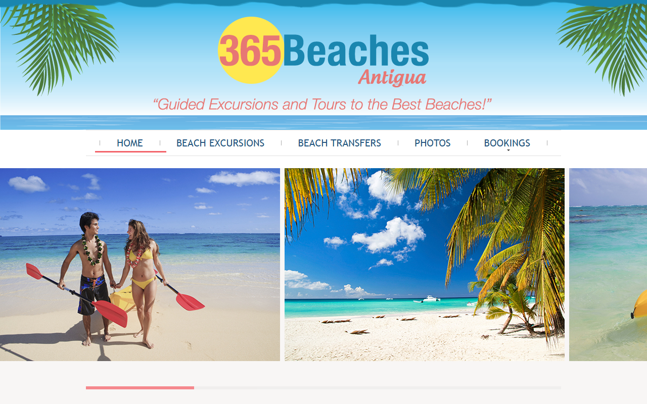 365beaches.com screenshot