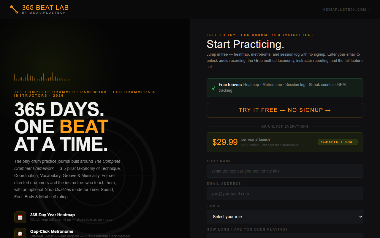 365beatlab.com screenshot