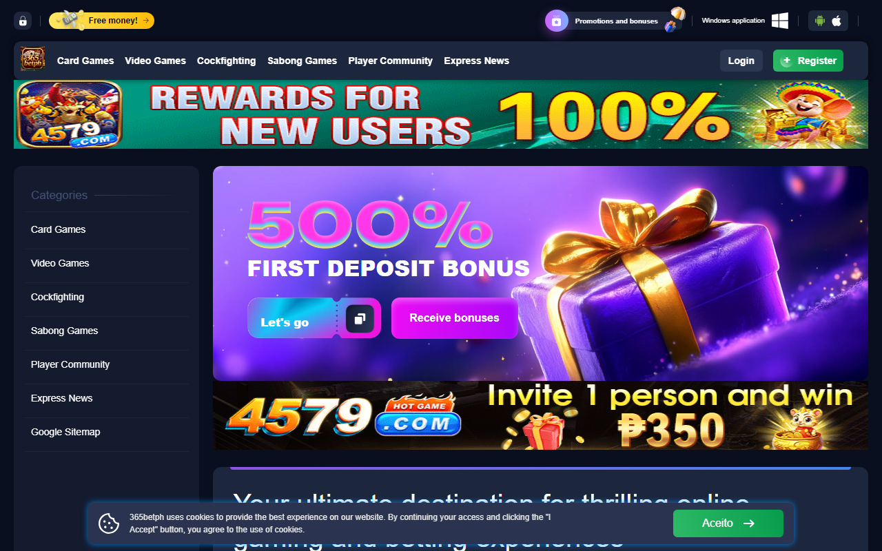 365betphcom.com screenshot