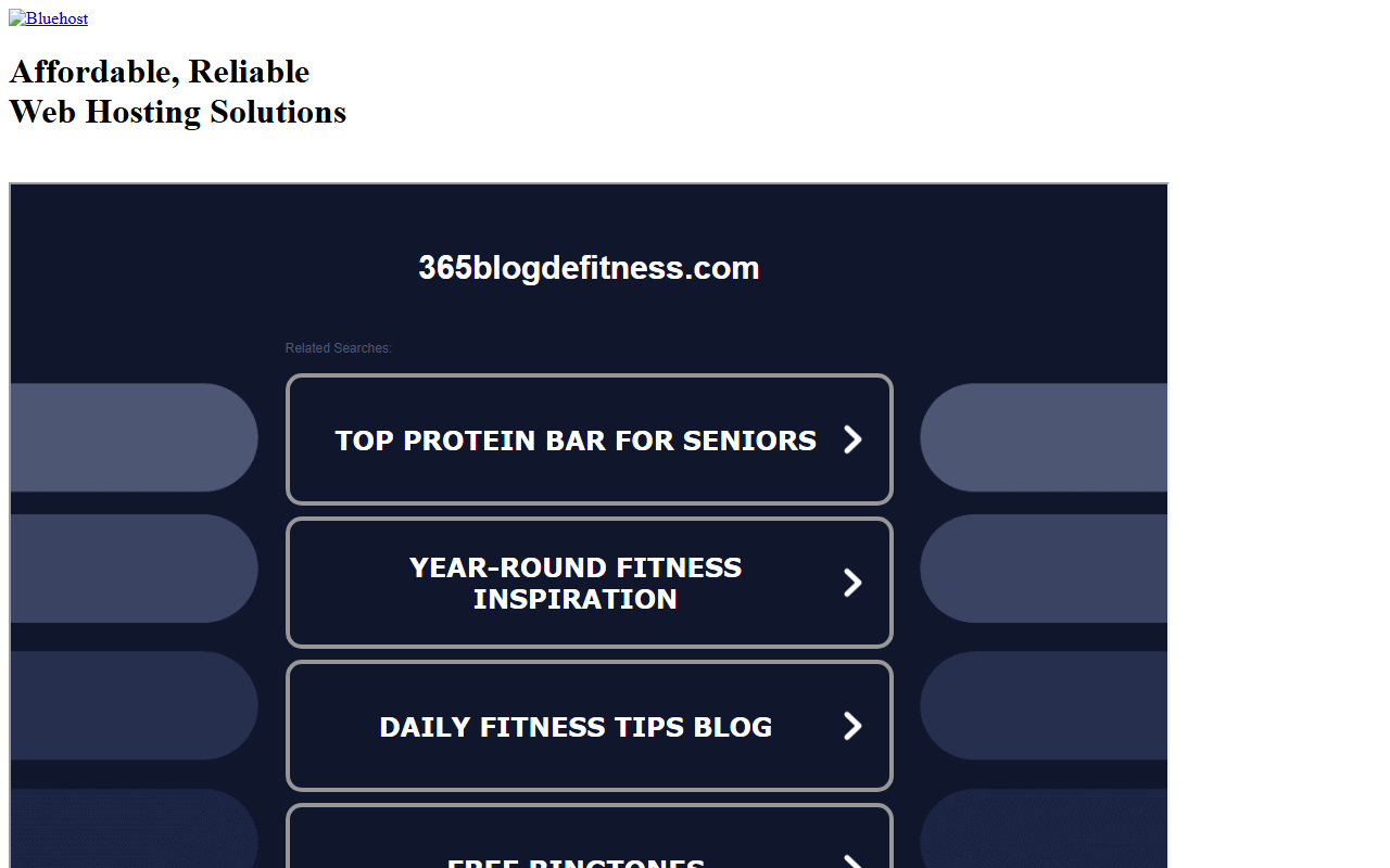 365blogdefitness.com screenshot