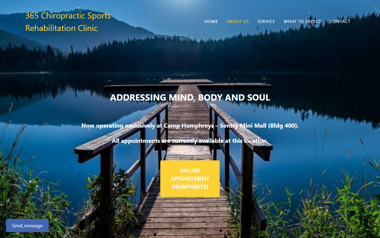 365chiropractic.com screenshot