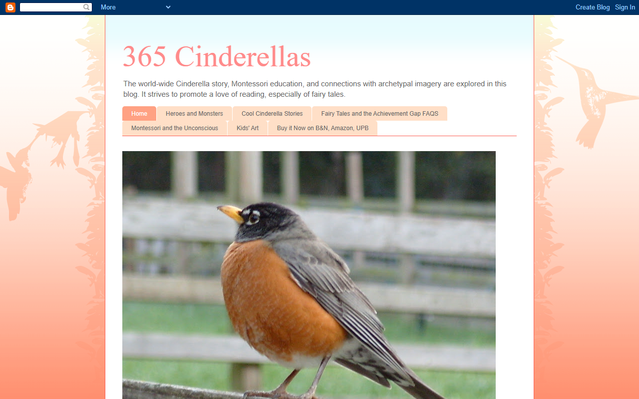 365cinderellas.com screenshot