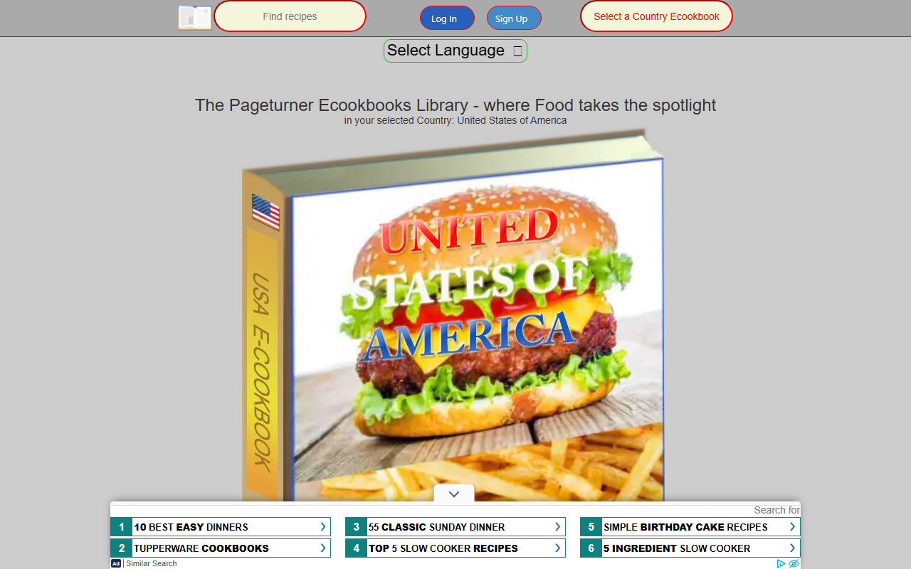 365cookbooks.com screenshot