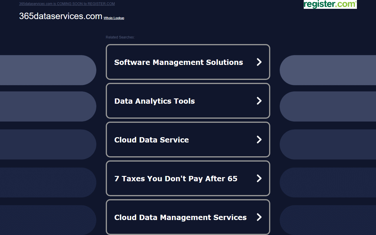 365dataservices.com screenshot