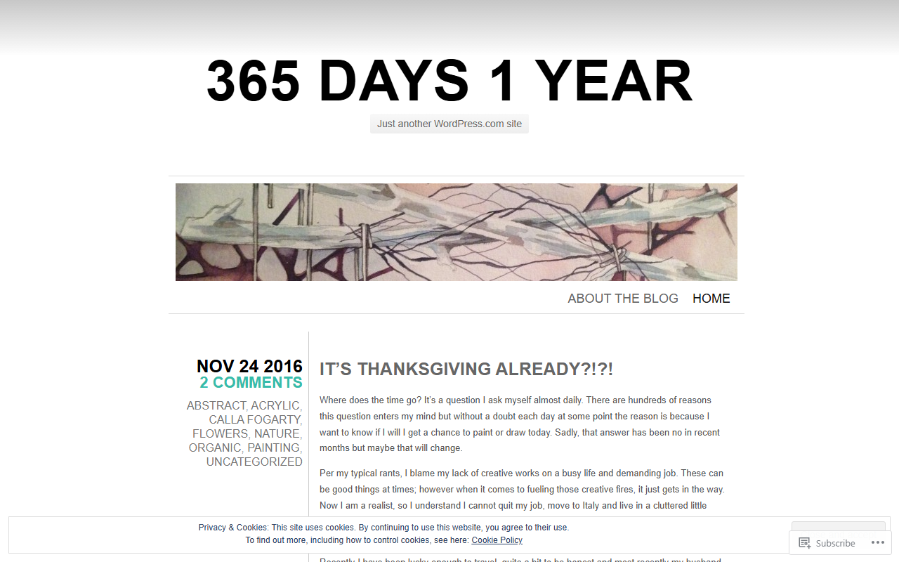 365days1year.com screenshot