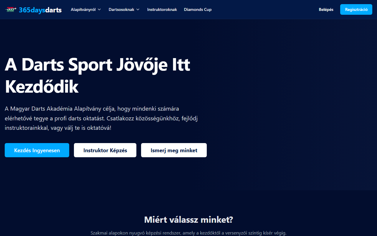 365daysdarts.com screenshot