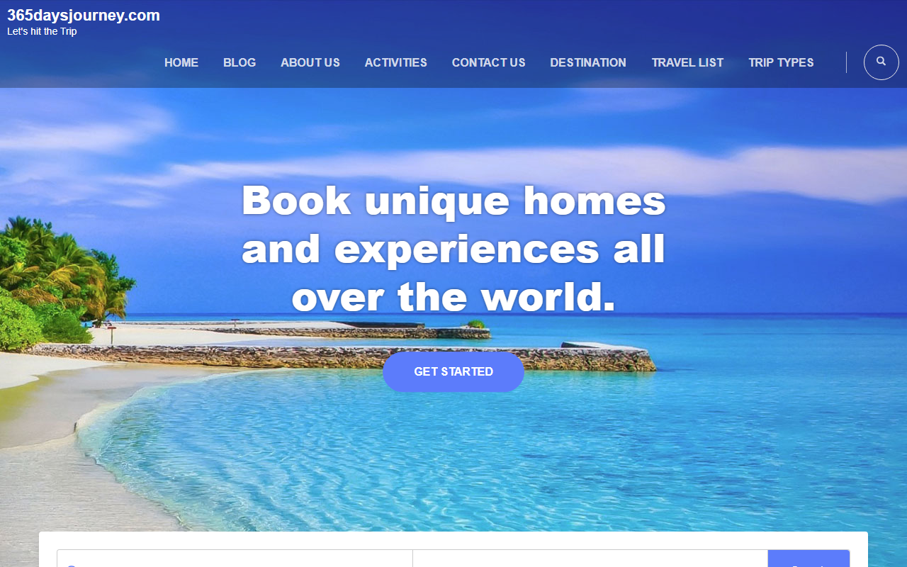 365daysjourney.com screenshot