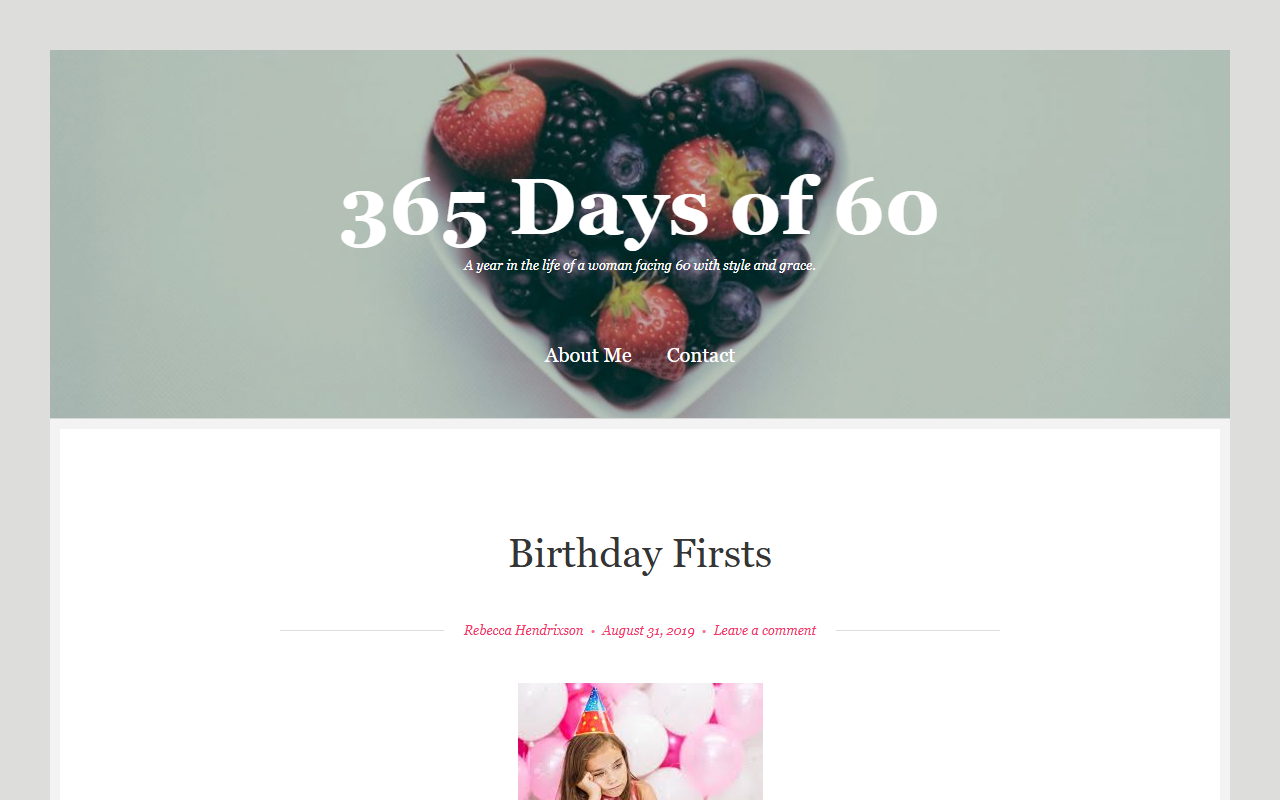 365daysof60.com screenshot