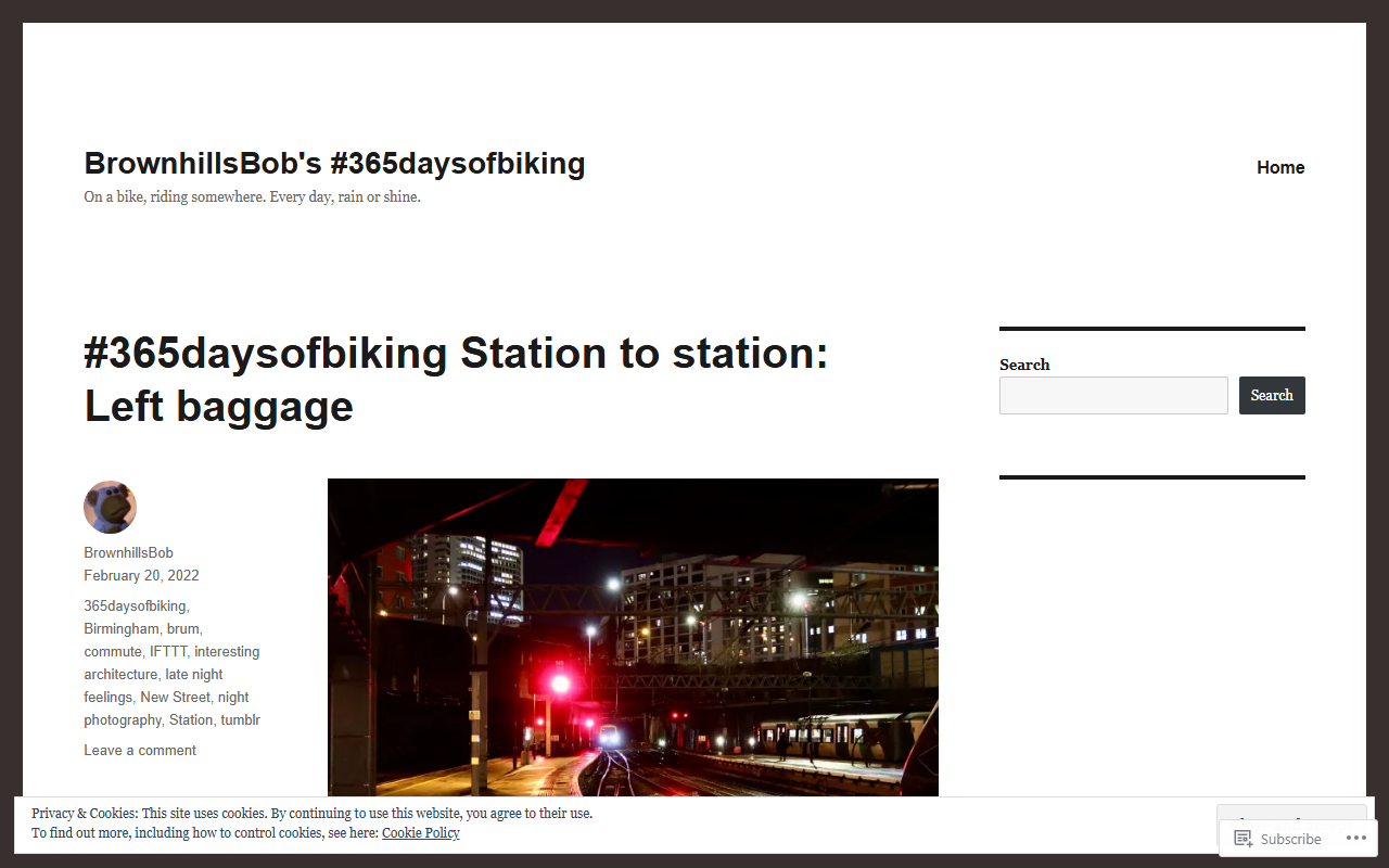 365daysofbiking.com screenshot