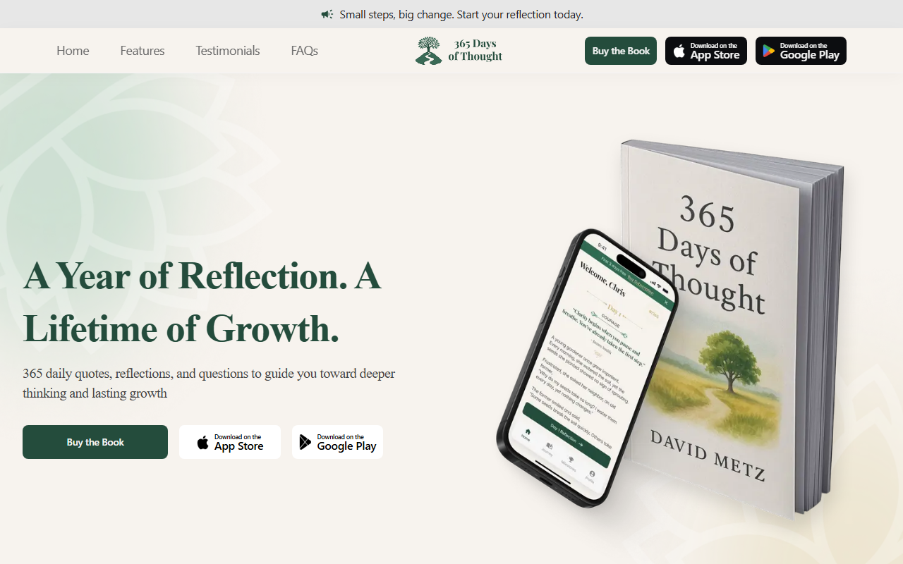 365daysofthought.com screenshot
