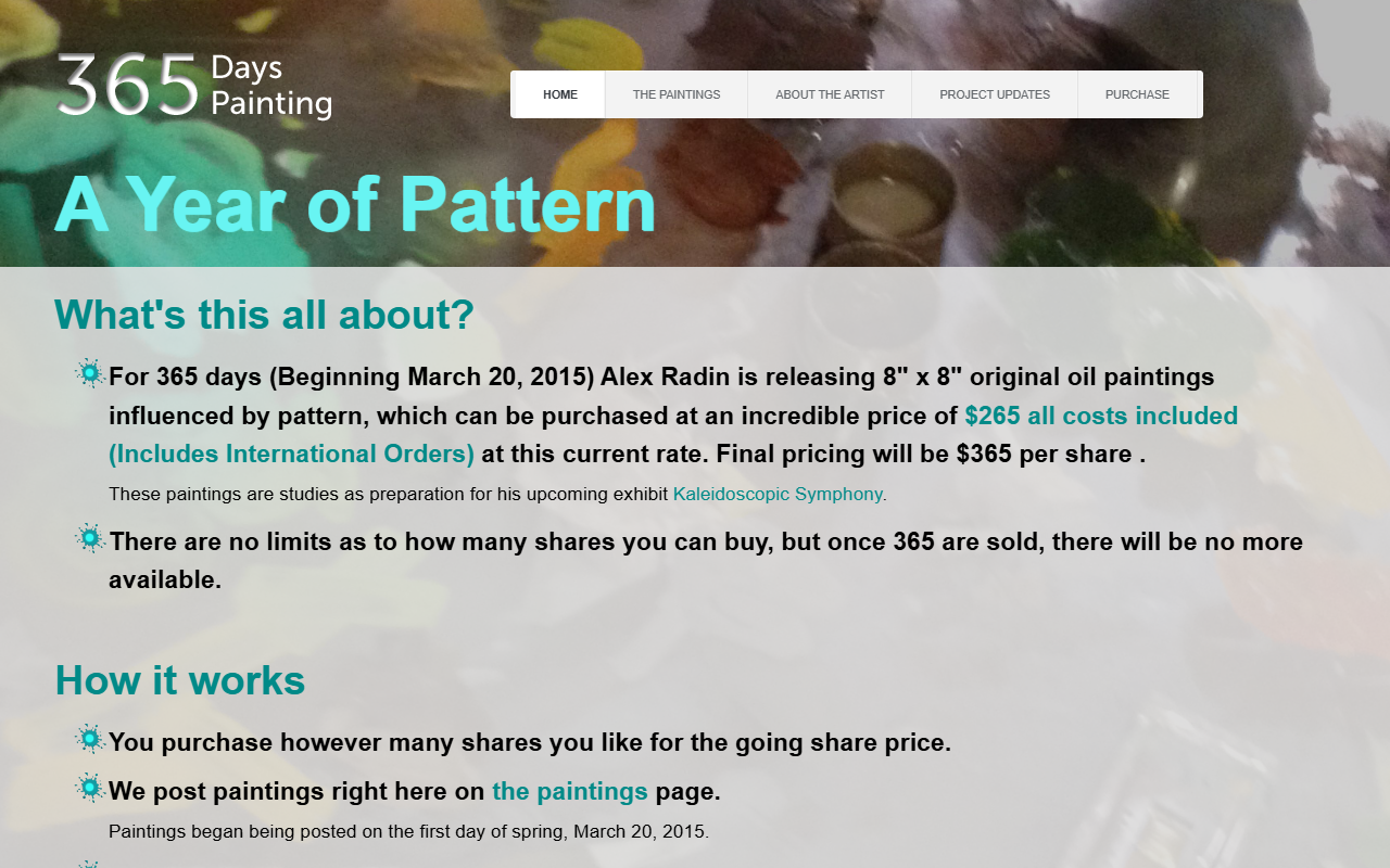 365dayspainting.com screenshot