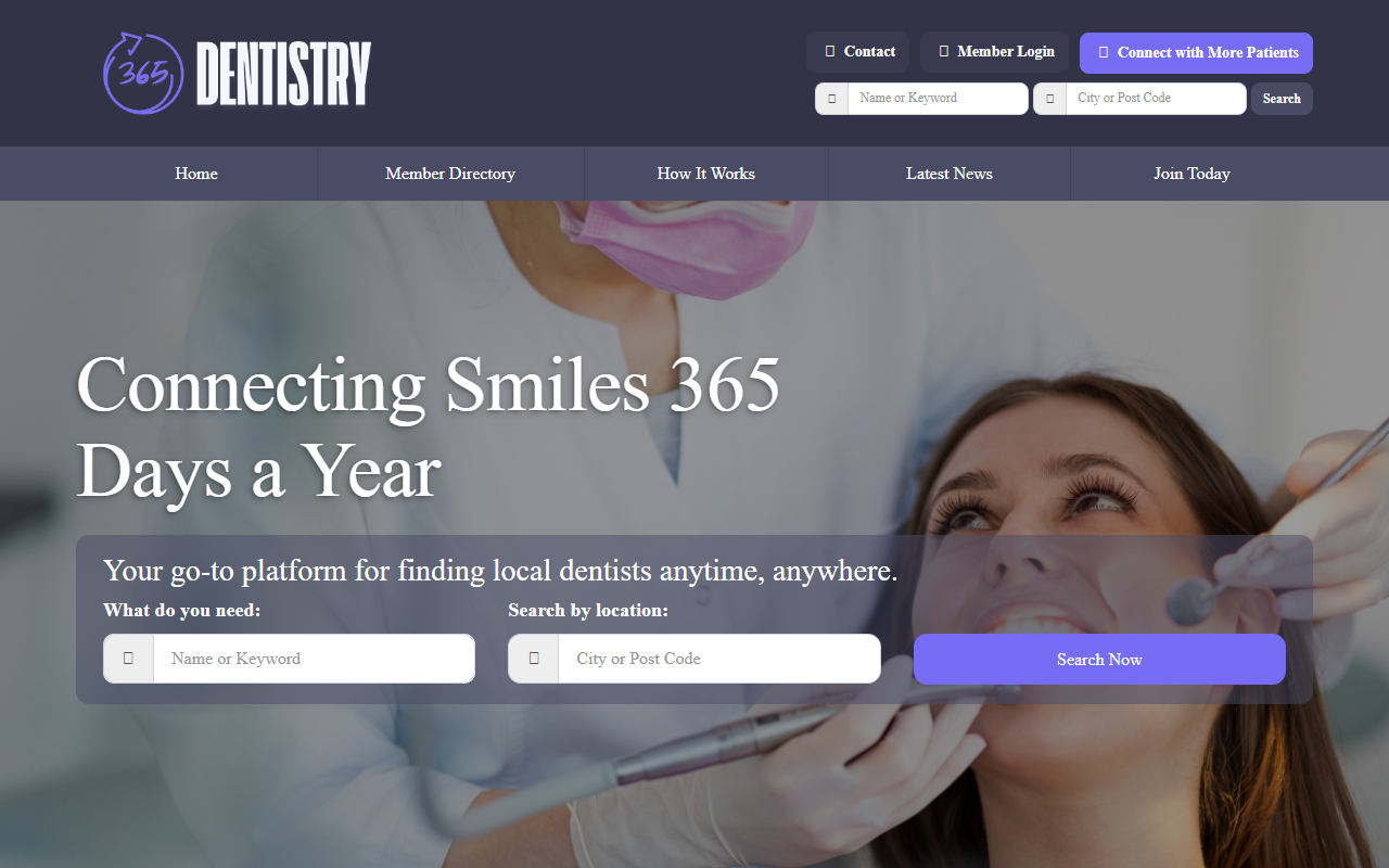 365dentistry.com screenshot