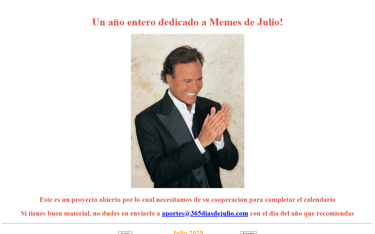 365diasconjulio.com screenshot