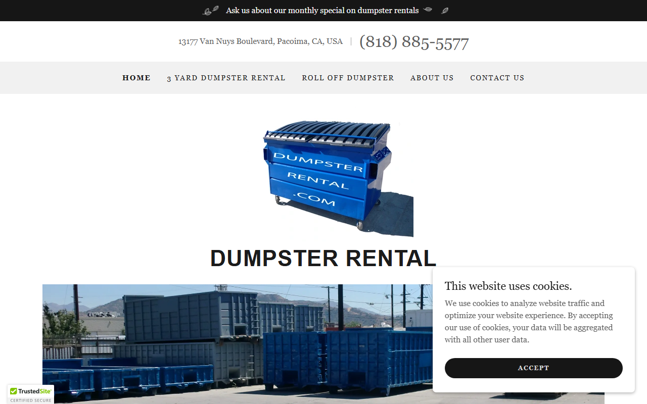 365disposal.com screenshot