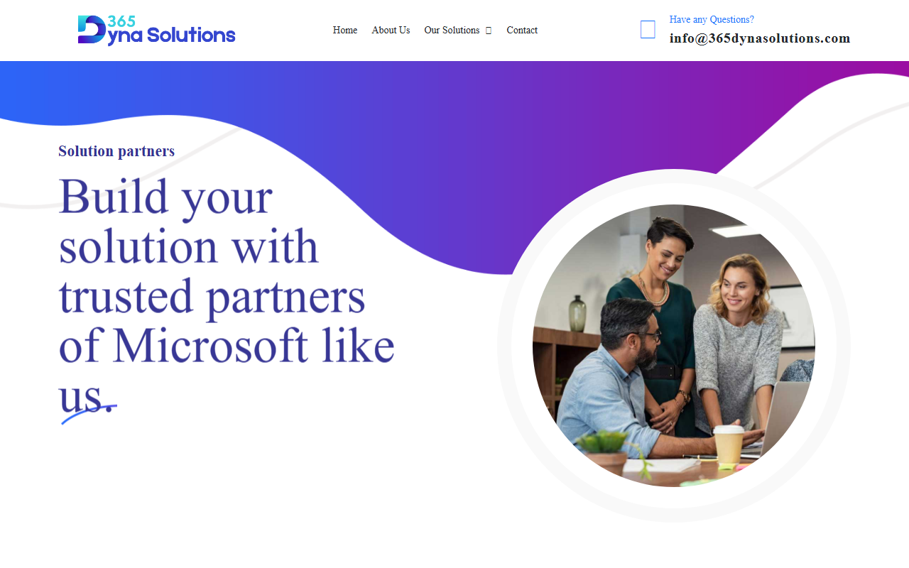 365dynasolutions.com screenshot