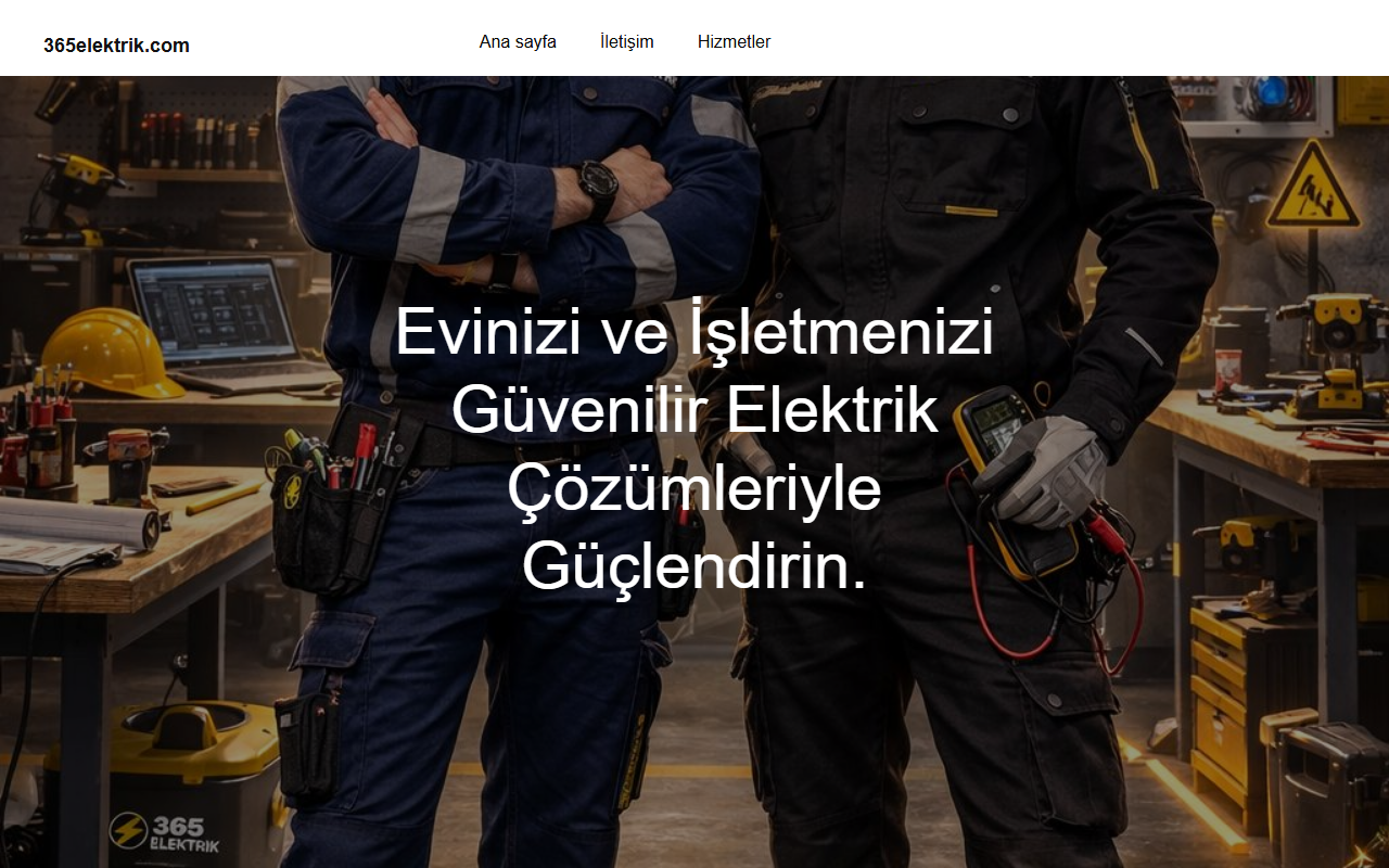 365elektrik.com screenshot