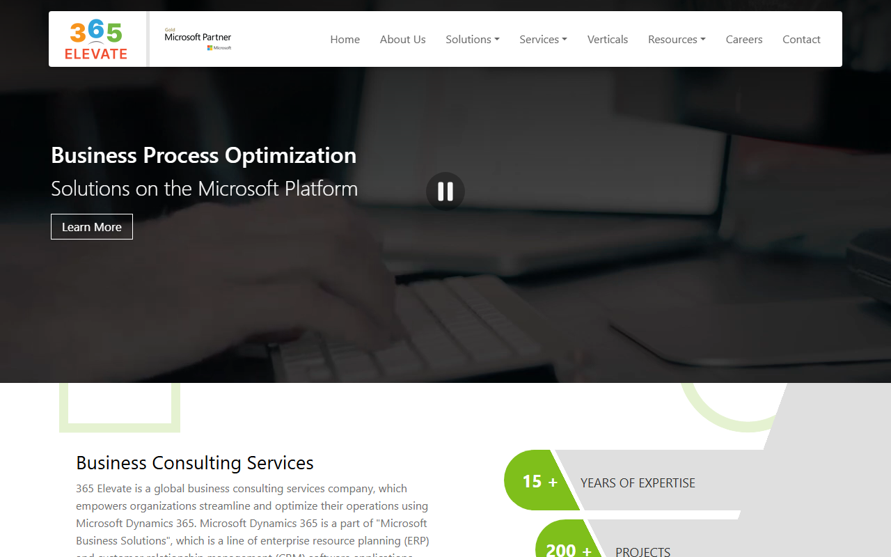 365elevate.com screenshot