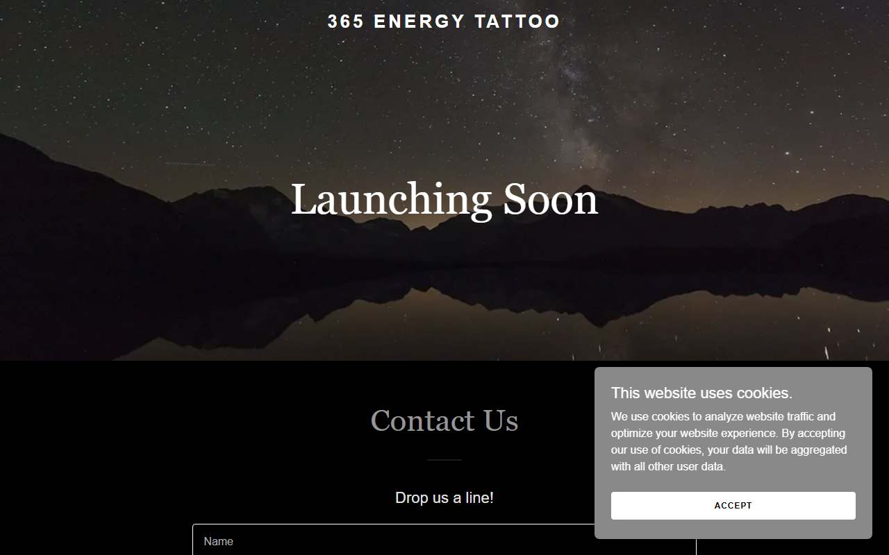 365energytattoo.com screenshot