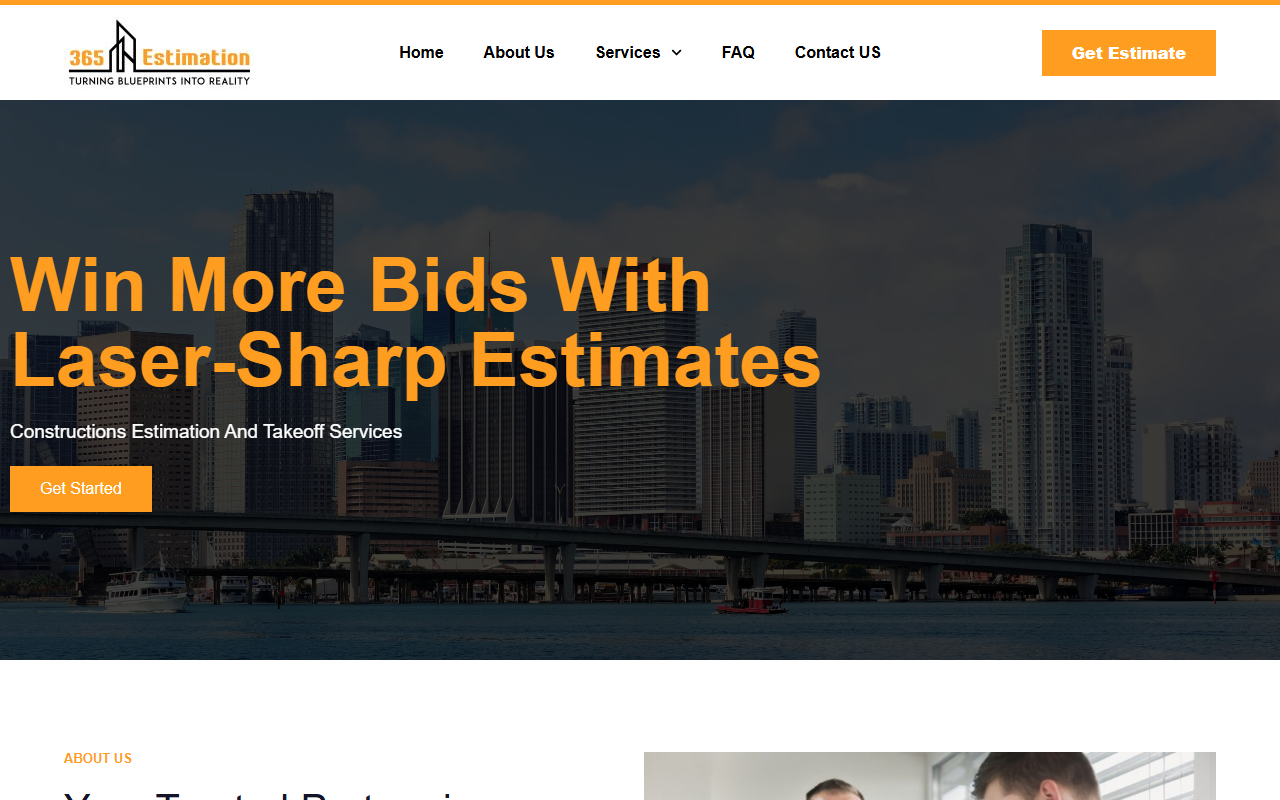 365estimations.com screenshot