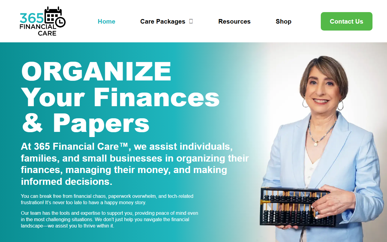 365financialcare.com screenshot