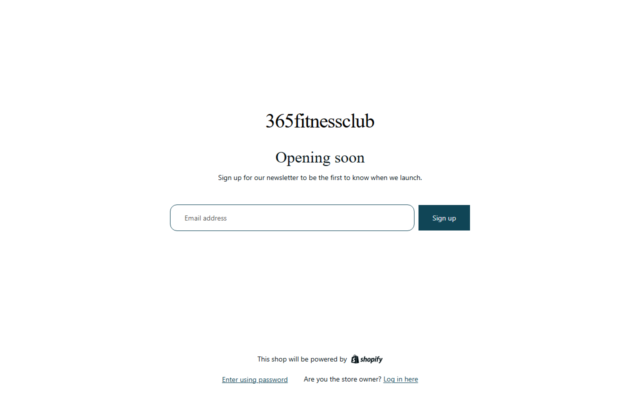 365fitnessclub.com screenshot