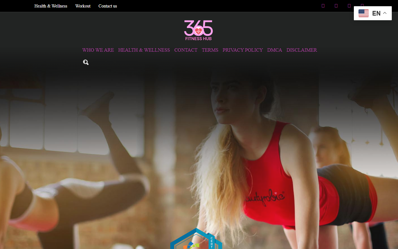 365fitnesshub.com screenshot