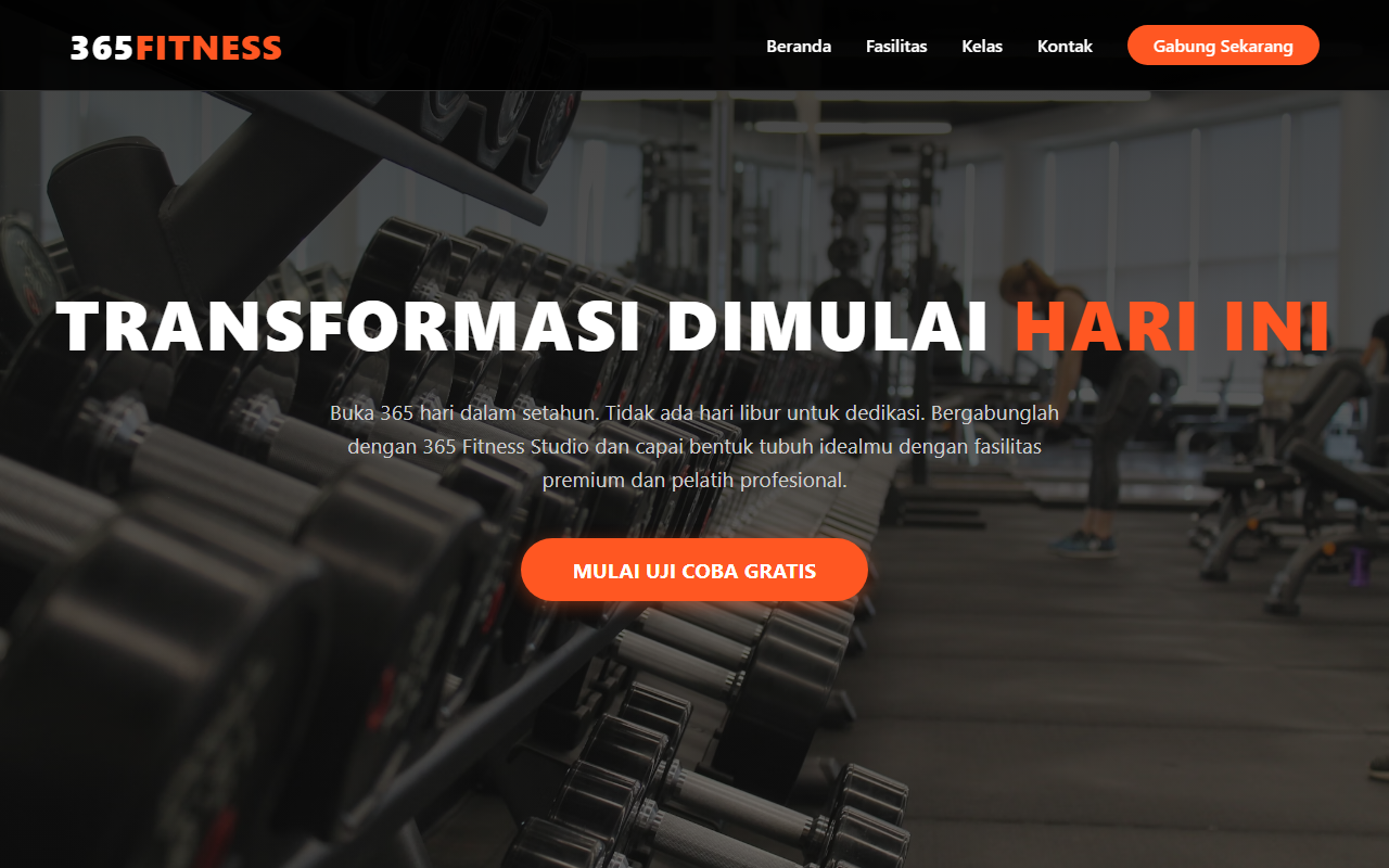 365fitnessstudio.com screenshot