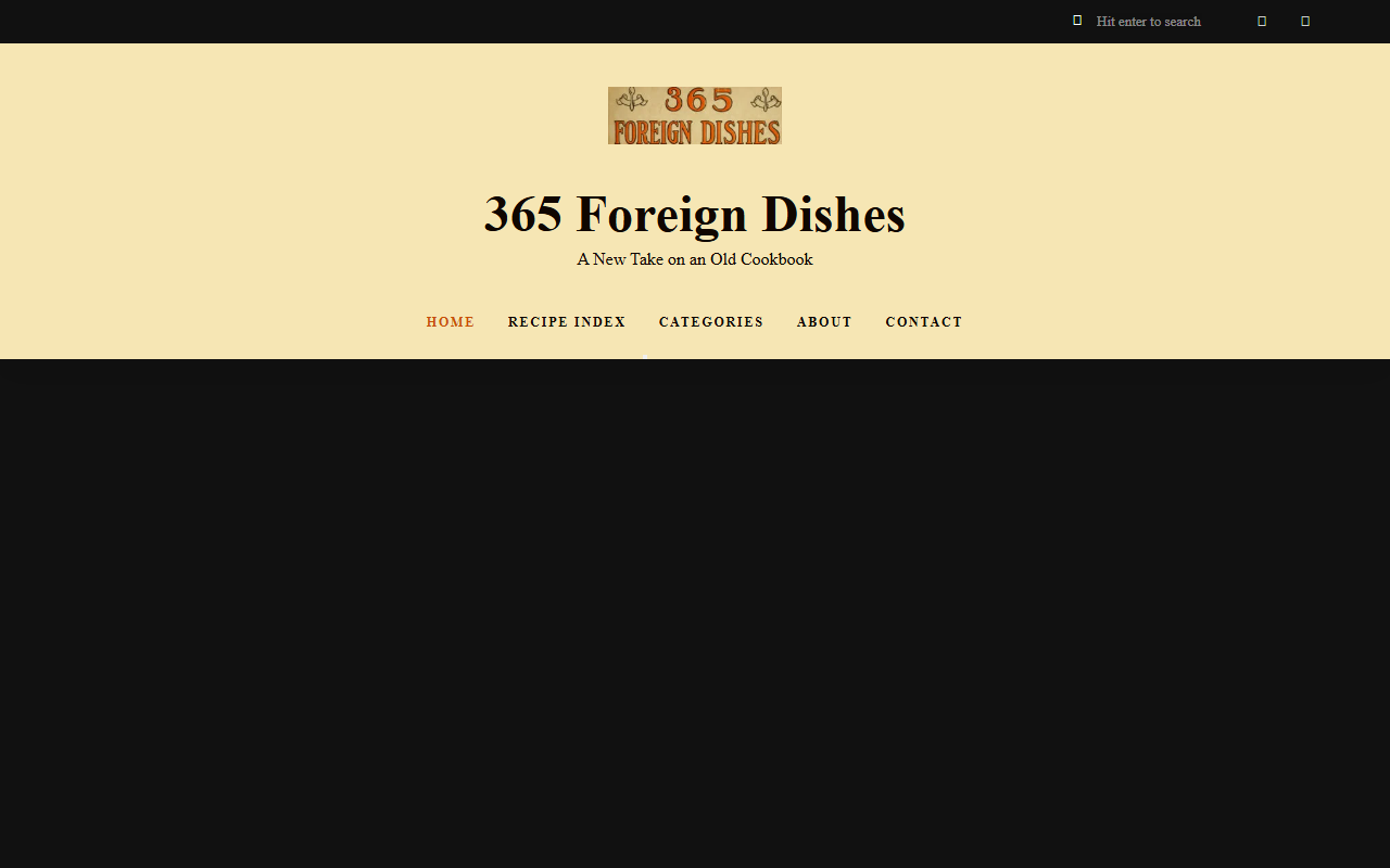 365foreigndishes.com screenshot