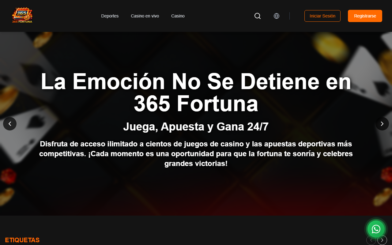 365fortuna.com screenshot