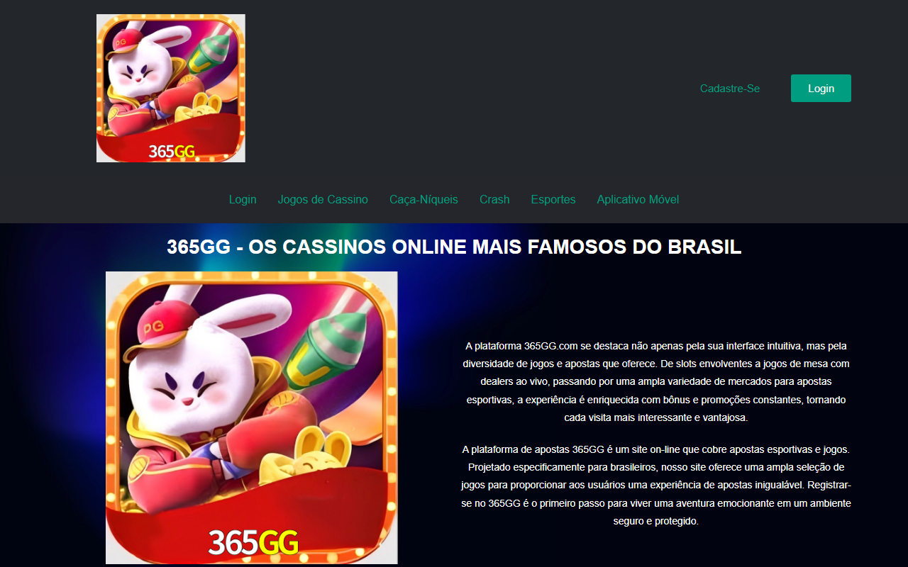 365gg-cassino.com screenshot