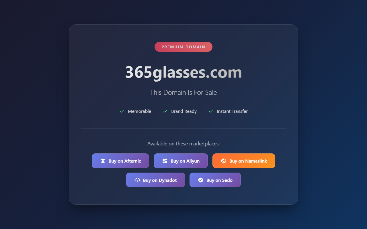 365glasses.com screenshot