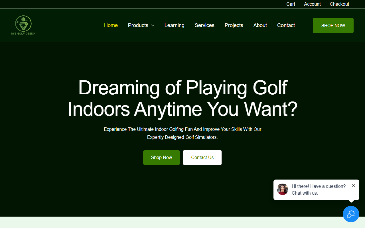 365golfdesign.com screenshot