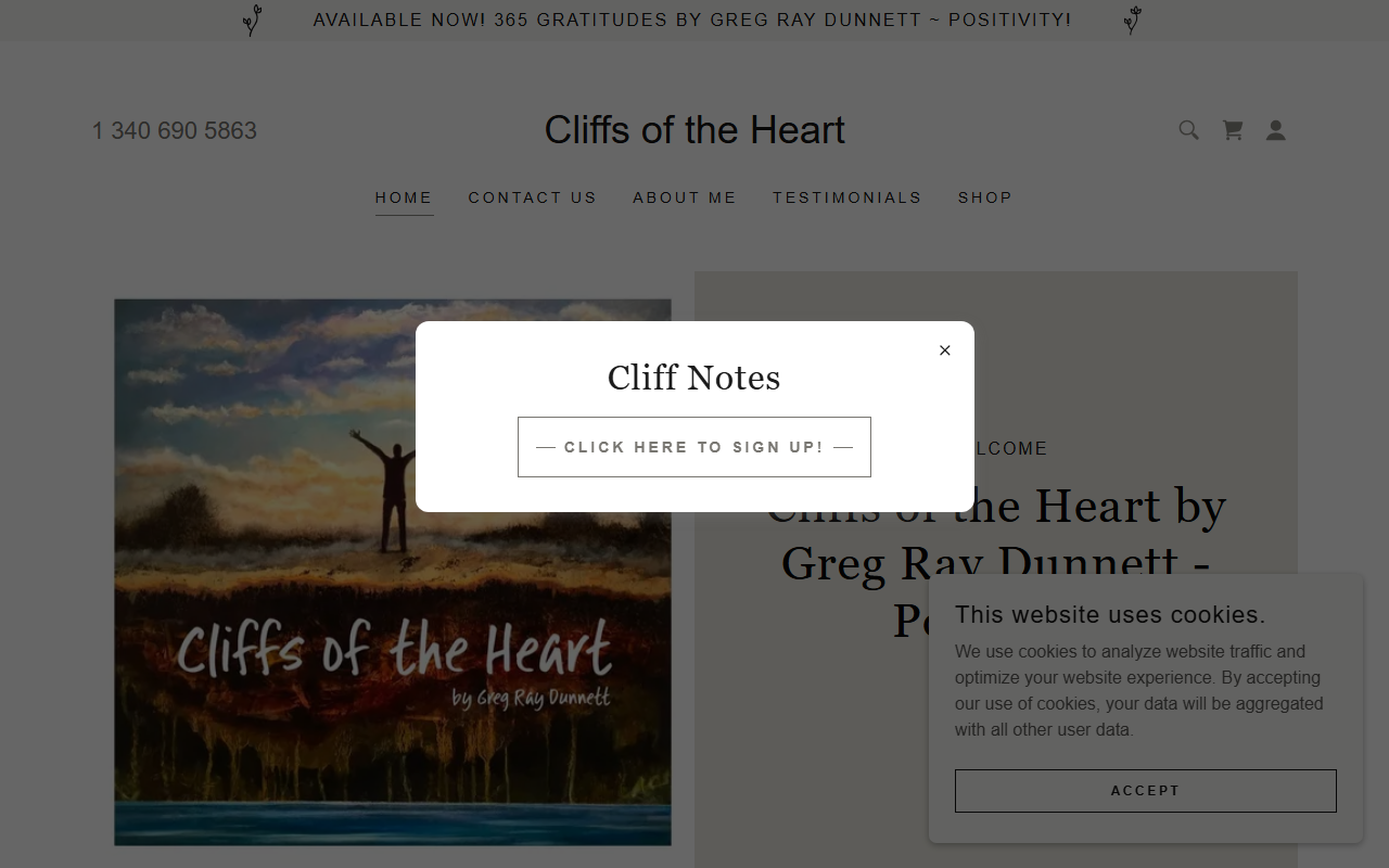 365gratitudes.com screenshot