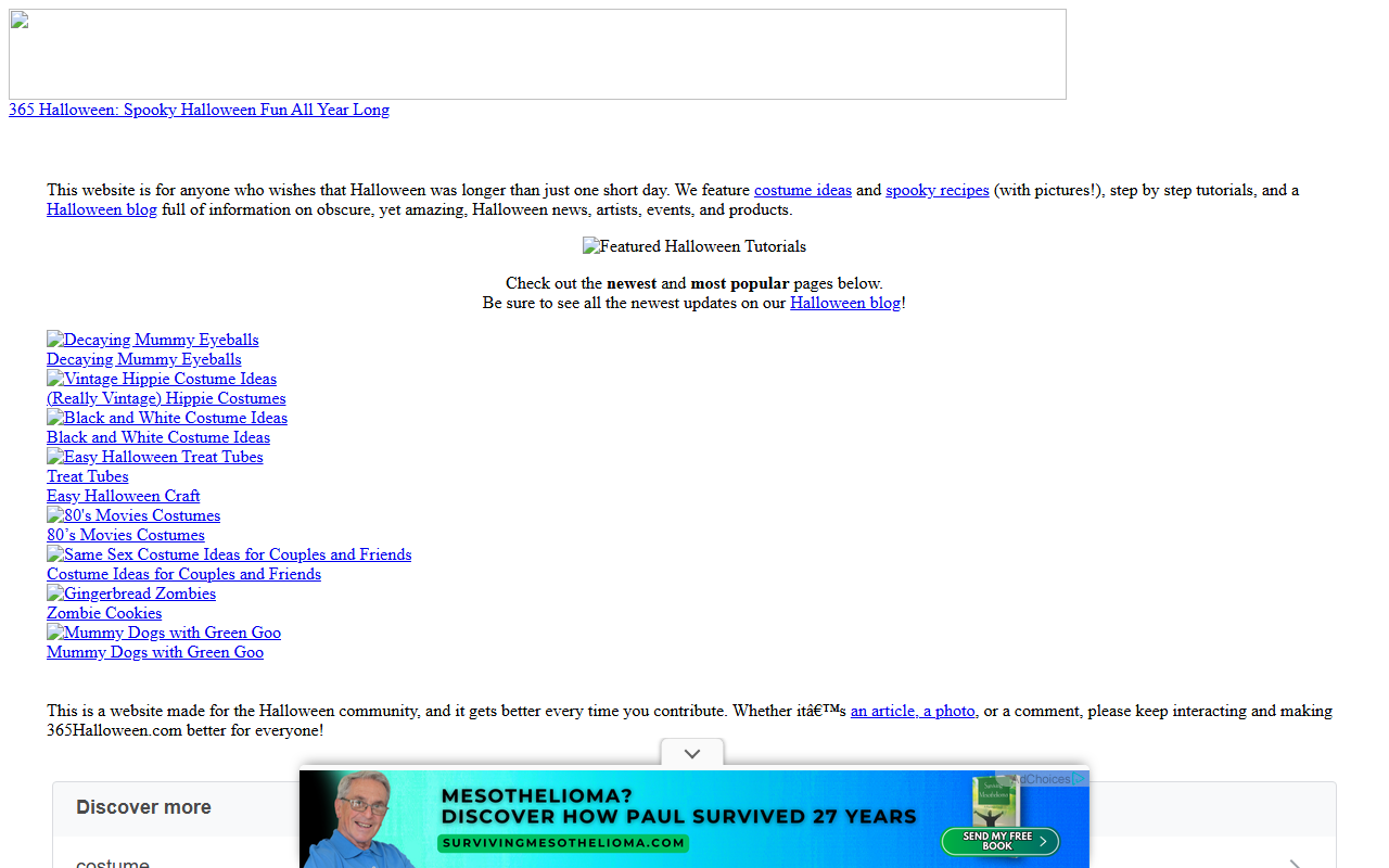 365halloween.com screenshot