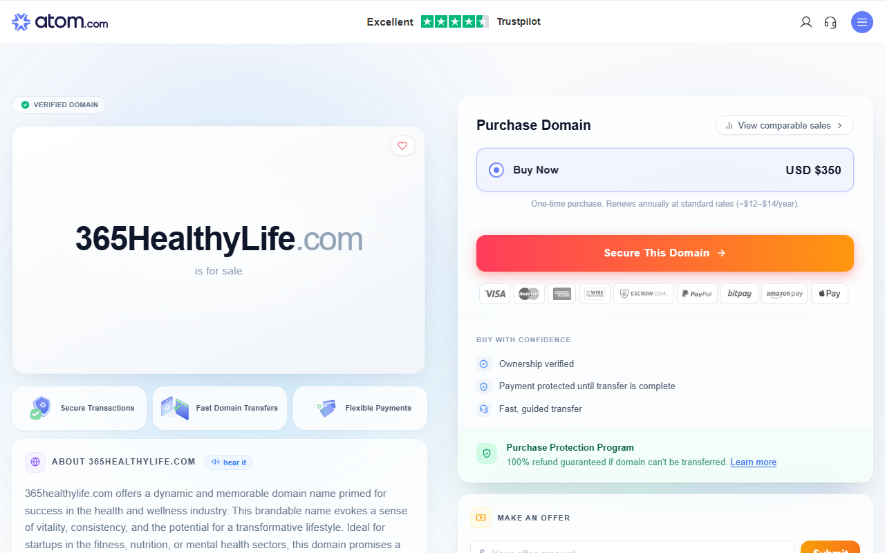 365healthylife.com screenshot