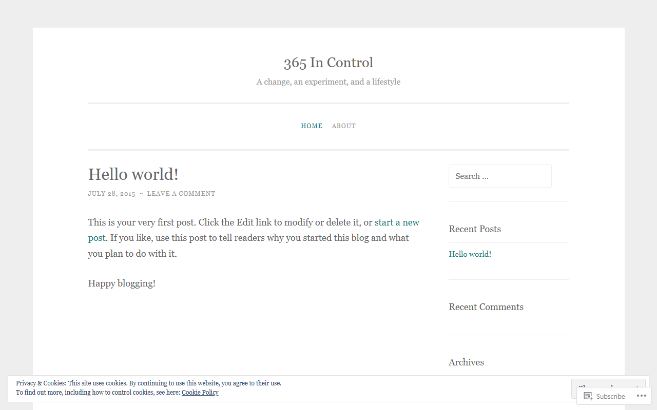 365incontrol.com screenshot