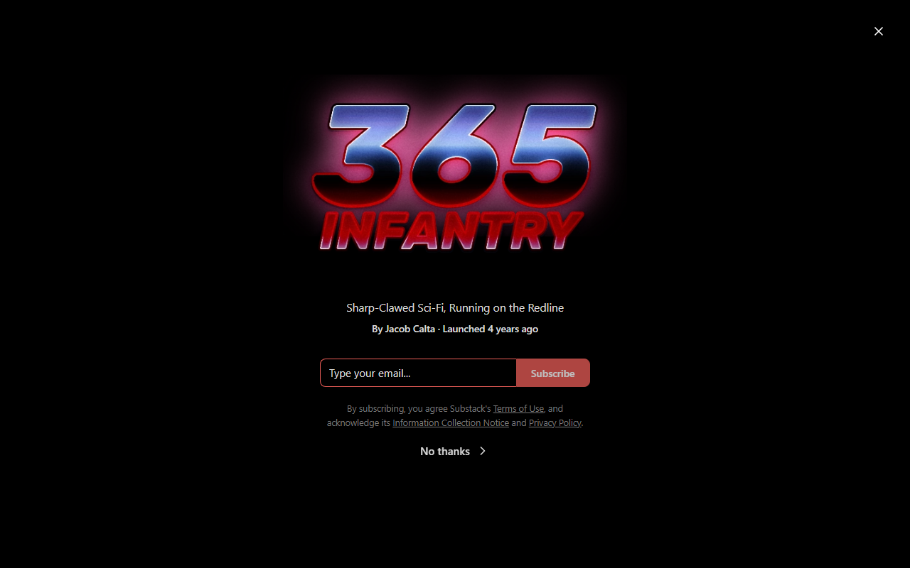 365infantry.com screenshot